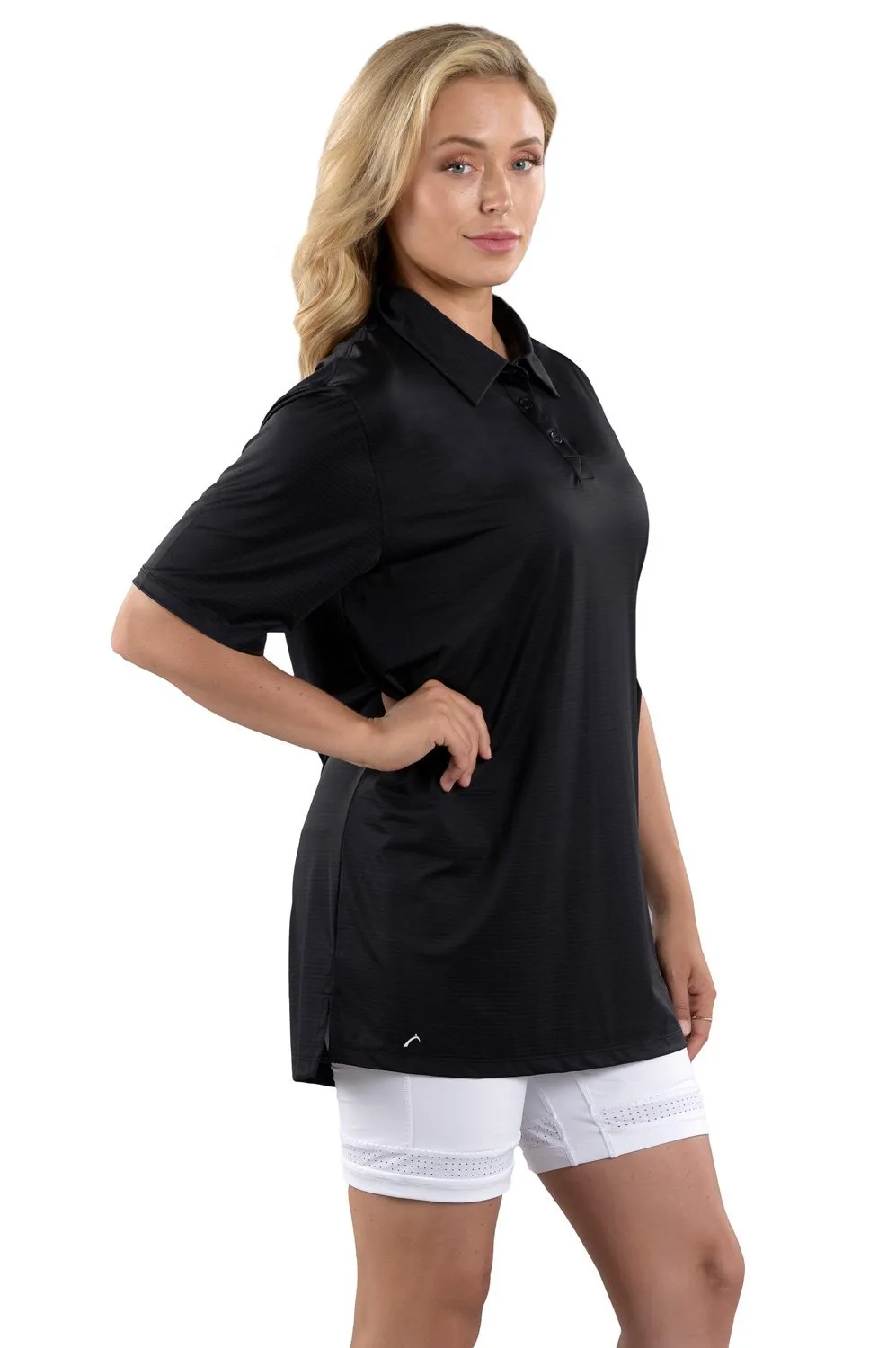 Boyfriend Polo Black - FINAL SALE
