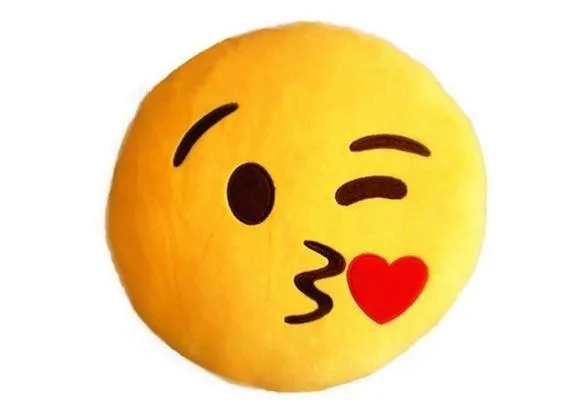 Emoticon Plush Decorative Pillows - Assorted Styles