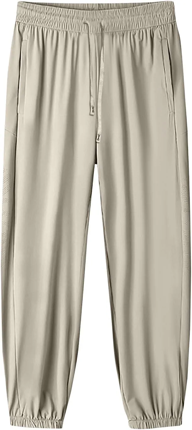GOFULY Beeswan Pants for Women Stretch Plus Size Quick Drying Pants Drawstring Casual Beeswan Pant Straight with Pockets