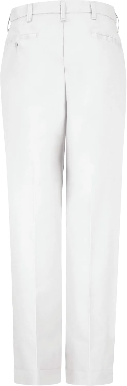 Red Kap Men's Wrinkle-Free Regular Fit Twill Blend Work Pants