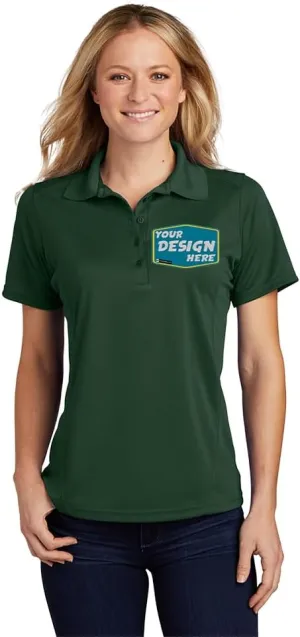Women's Custom Polo Shirts - Breathable, Lightweight & Embroidered